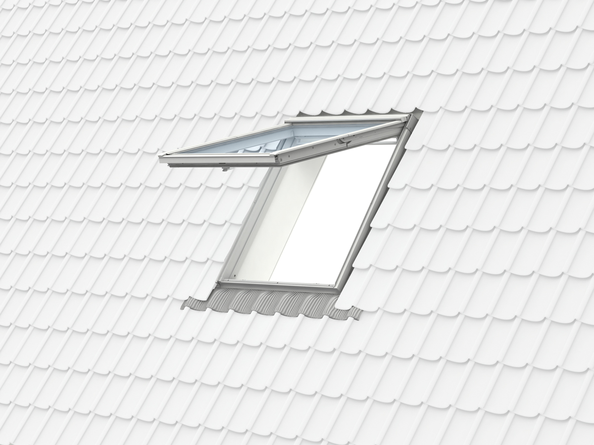 VELUX Klapp-Schwingfenster GPU 0070 Kunststoff THERMO Aluminium